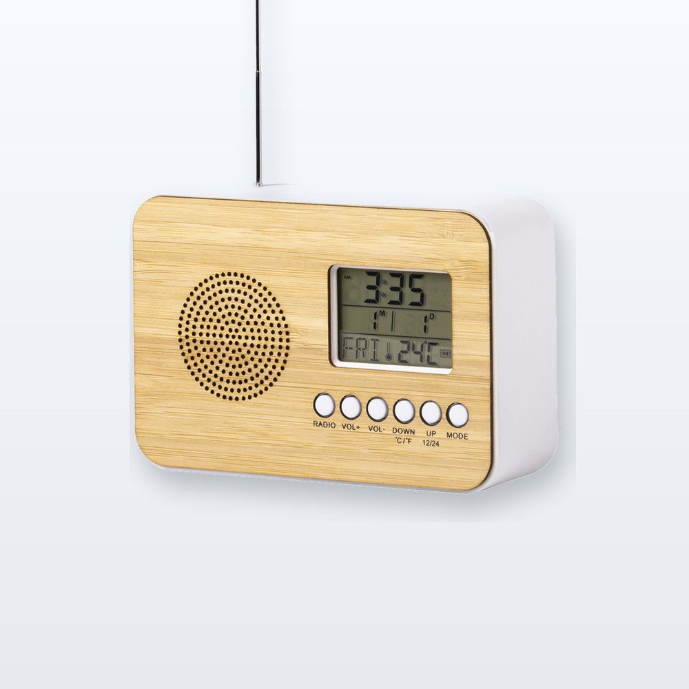Orologio e radio da tavolo