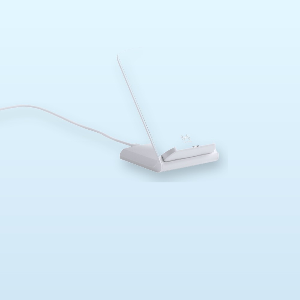 Supporto per cellulare con caricatore wireless