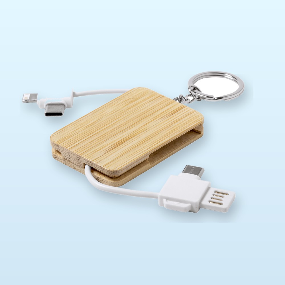 Portachiavi con cavo USB