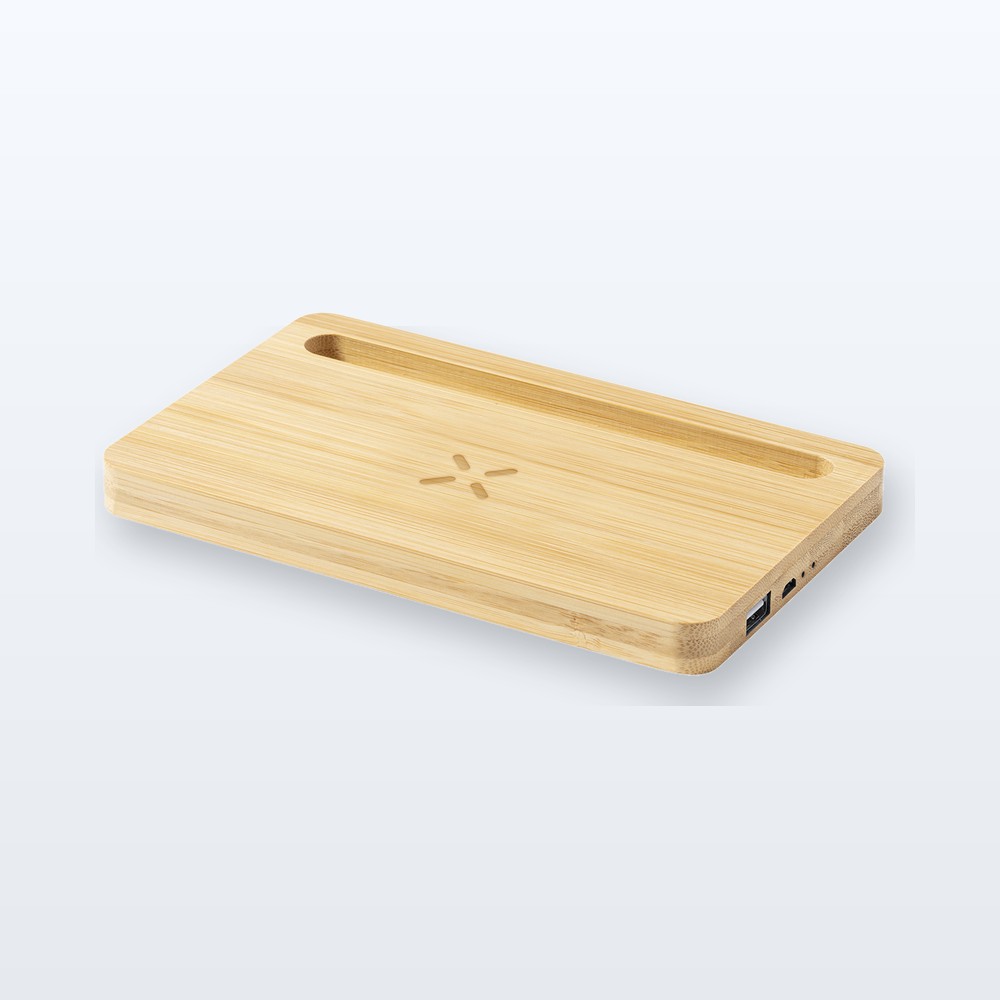 Organizer con ricarica wireless