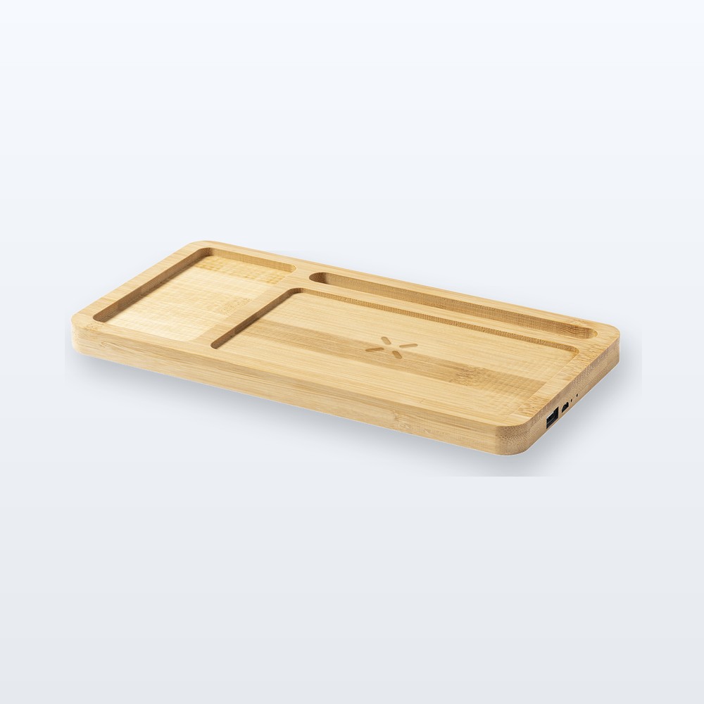 Organizer con ricarica wireless