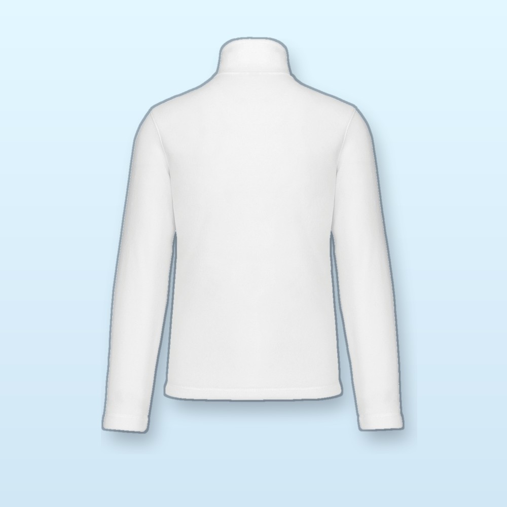 Giacca in pile mezza zip
