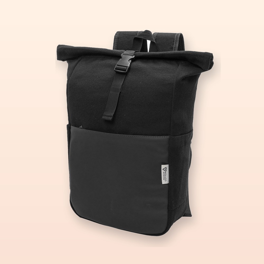 Zaino in canvas riciclato