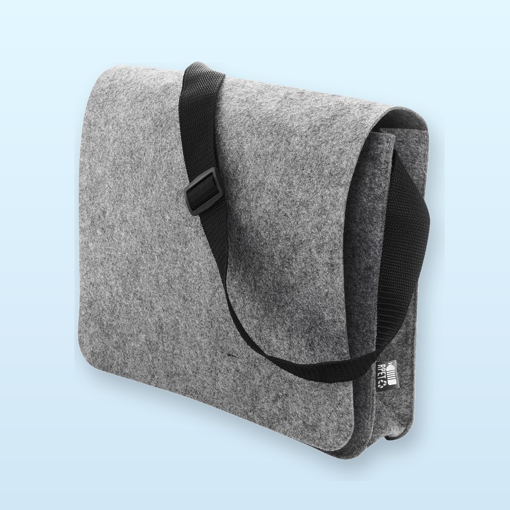 Borsa a tracolla in feltro RPET