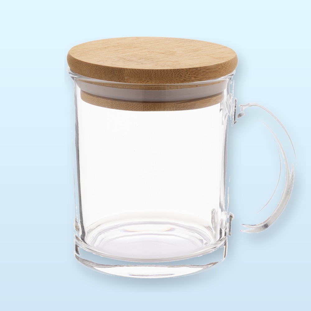 Tazza in vetro riciclato