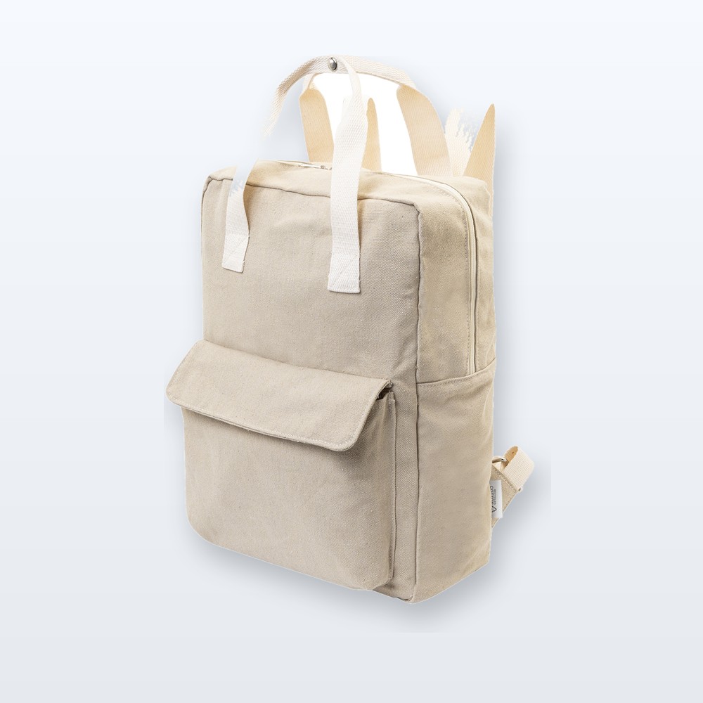 Zaino in canvas riciclato