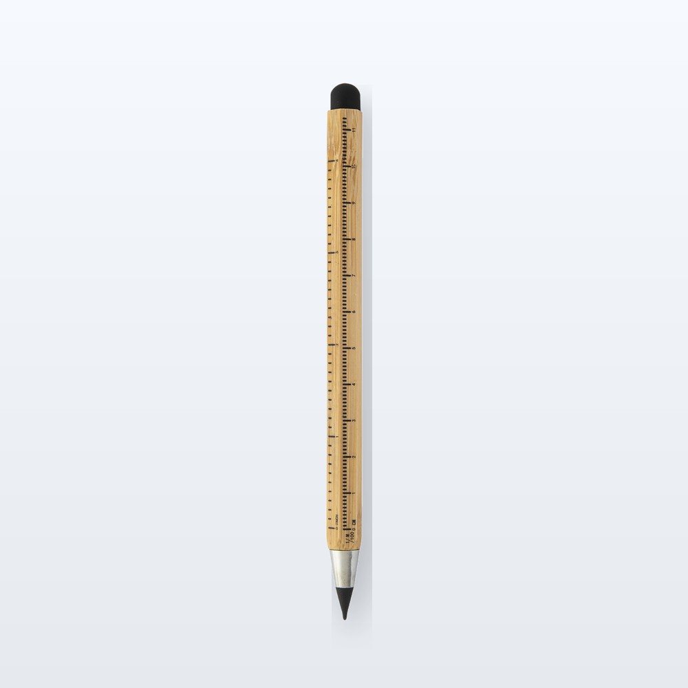 Penna senza inchiostro con righello
