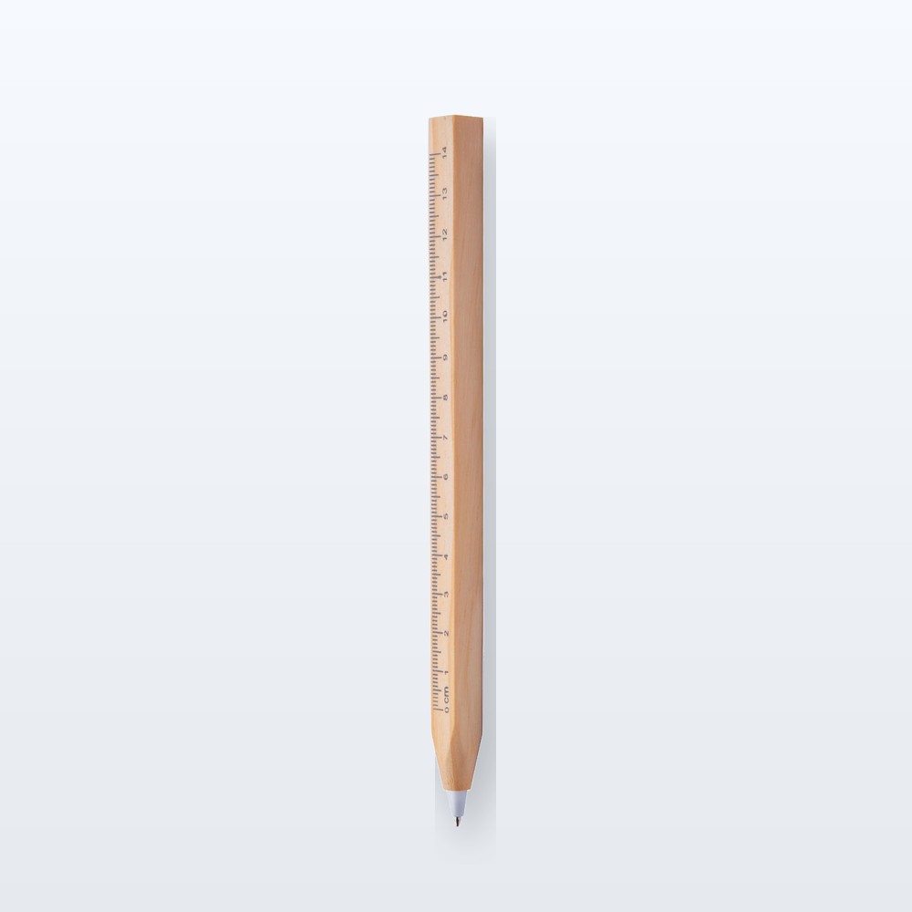 Penna a sfera righello