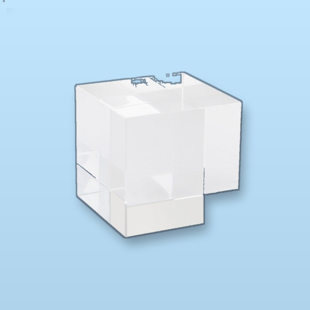 Cubo di vetro