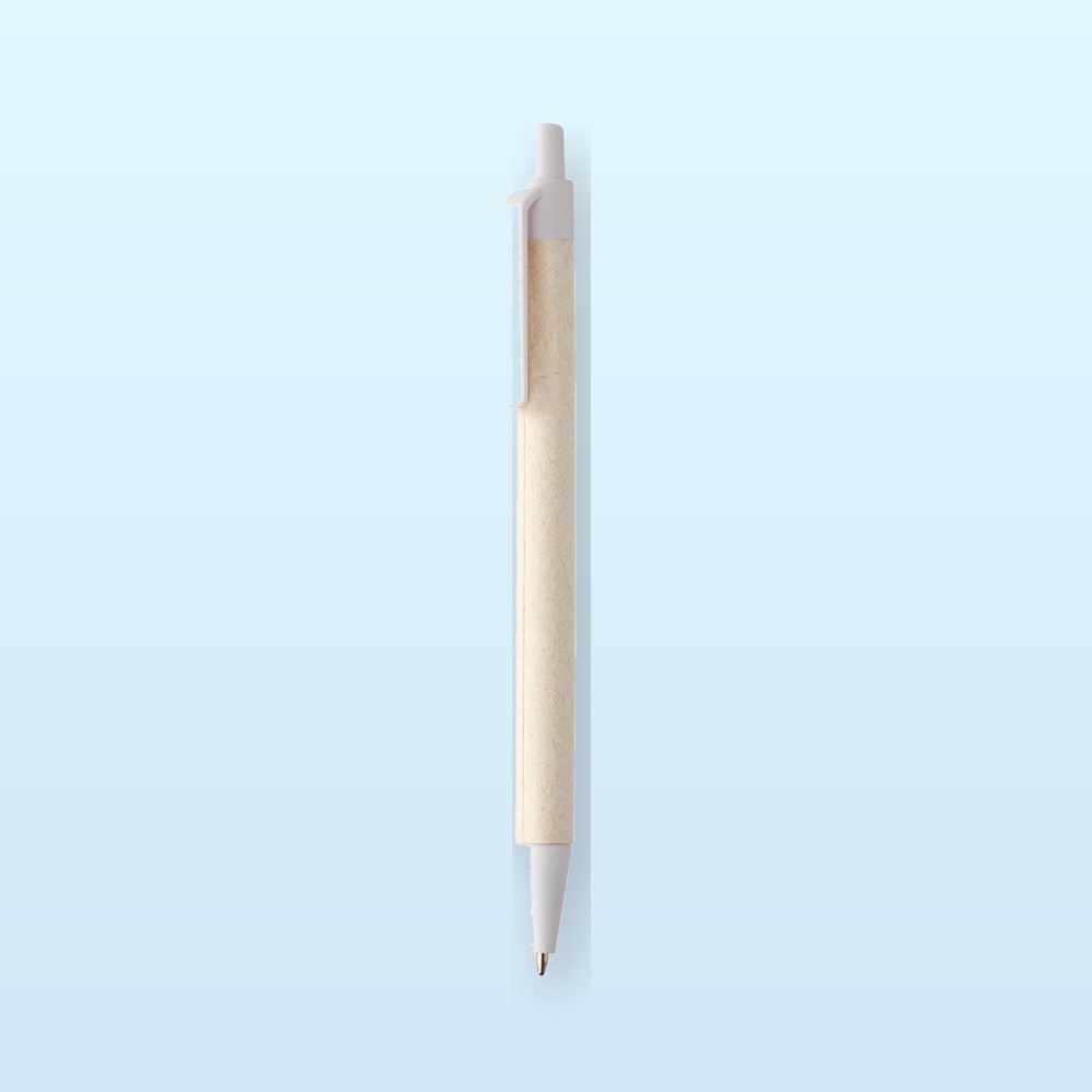 Penna a sfera in riciclato cartone per il latte