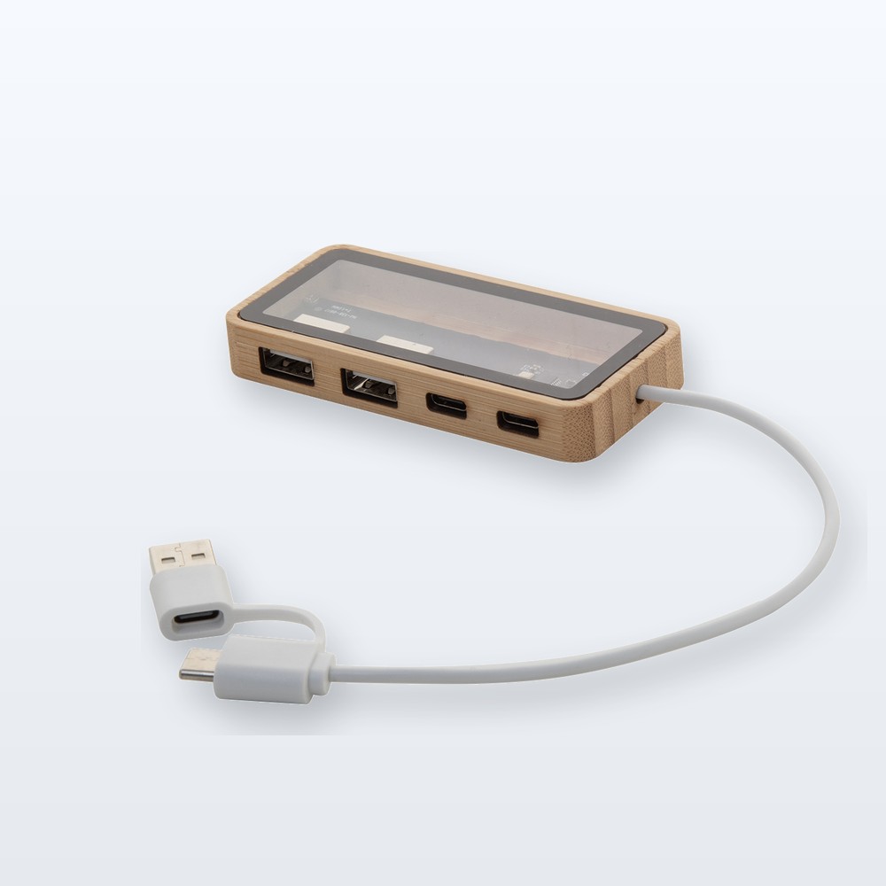 Trasparente hub USB