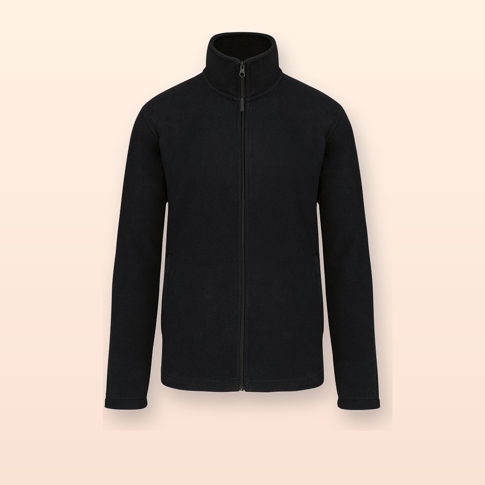 Giacca in pile full zip