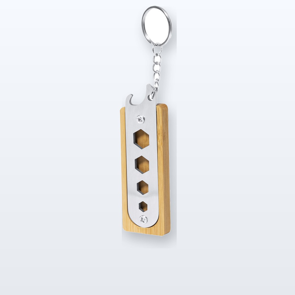 Portachiavi con utensile multifunzione