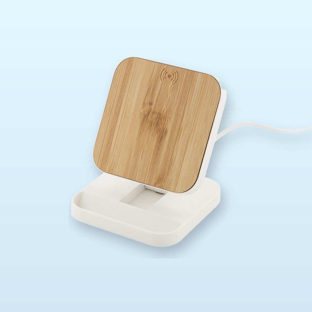 Caricabatterie wireless con supporto cellulare