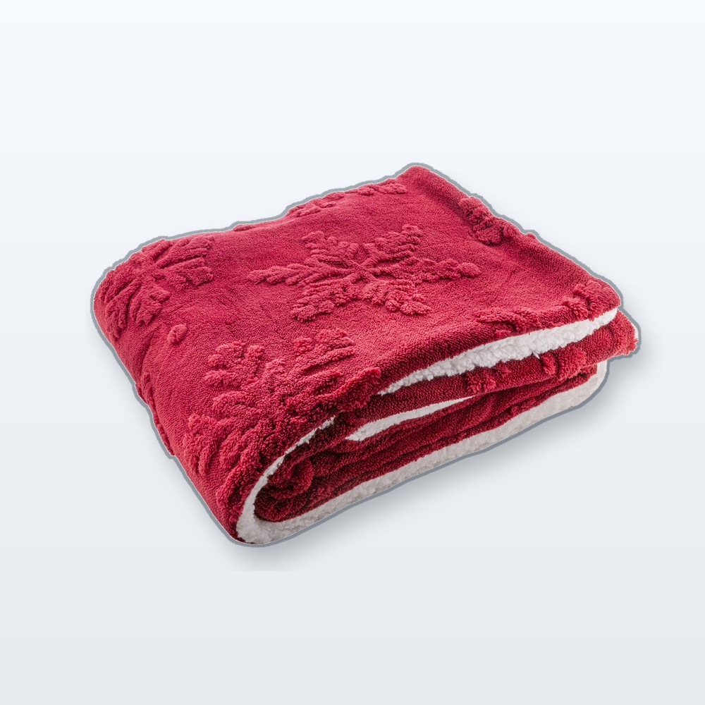 Coperta natalizia in RPET