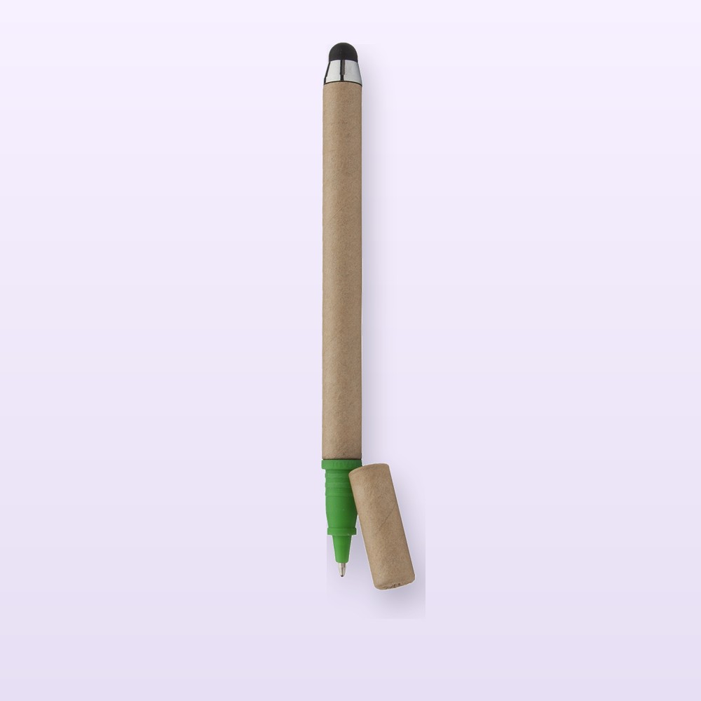 Penna a sfera capacitiva in carta riciclata