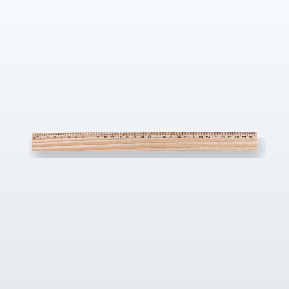 Righello in legno di pino