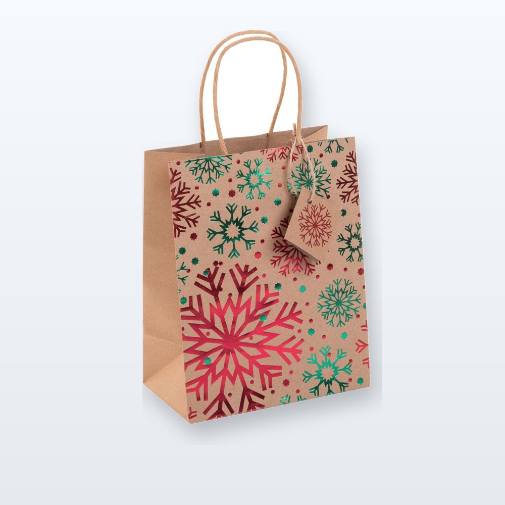 Busta regalo natalizia, piccola