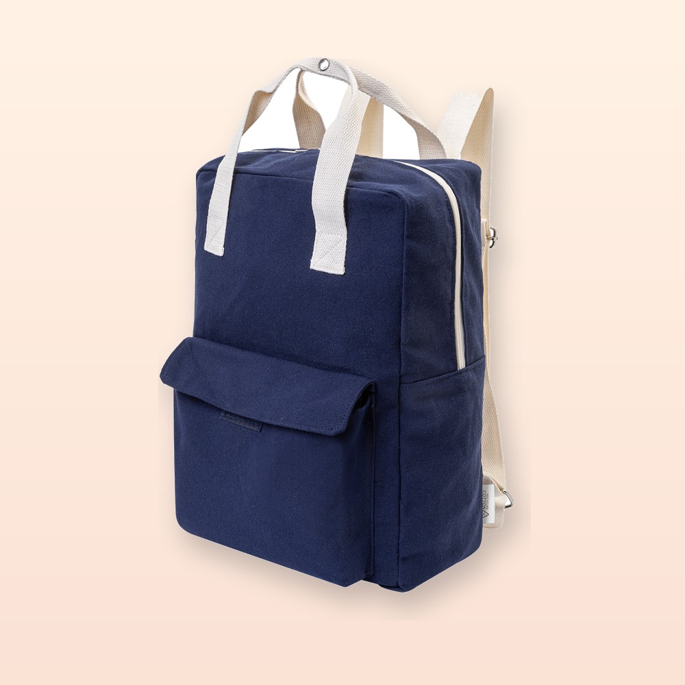 Zaino in canvas riciclato