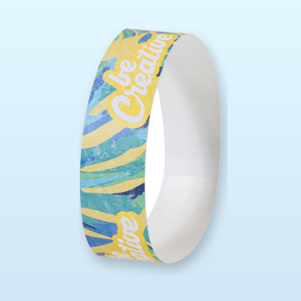 Braccialetti personalizzati in tyvek (10 pezzi)